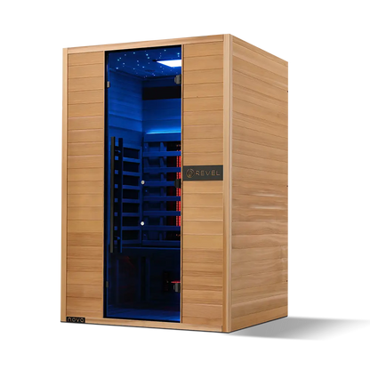Revel Nova 2 Person Full Spectrum Infrared Sauna - Next Ge Revel Saunas