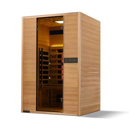 Revel Nova 2 Person Full Spectrum Infrared Sauna - Next Ge Revel Saunas