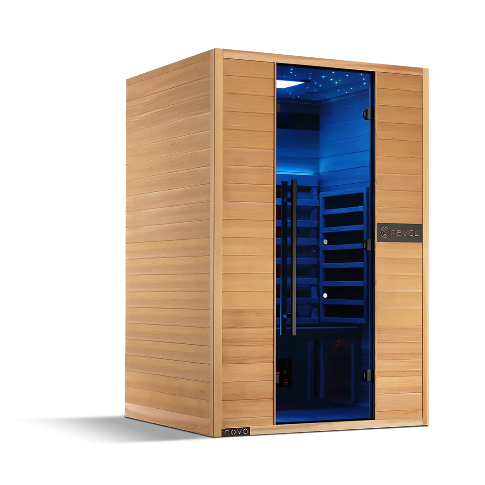 Revel Nova 2 Person Full Spectrum Infrared Sauna - Next Ge Revel Saunas