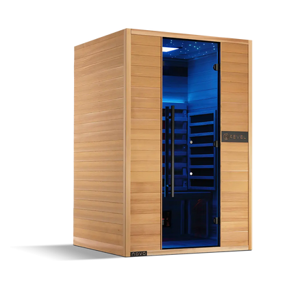 Revel Nova 2 Person Full Spectrum Infrared Sauna - Next Ge Revel Saunas