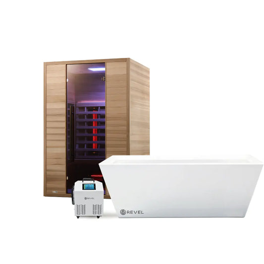 2 Person Nova & Edur Ice Bath Revel Saunas