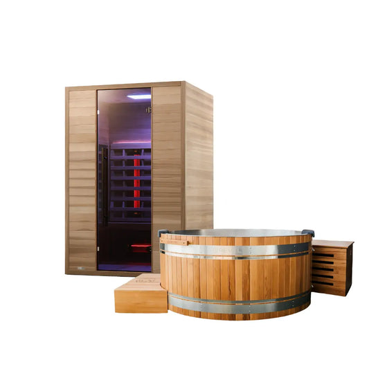 2 Person Nova & Glacier Duo Revel Saunas