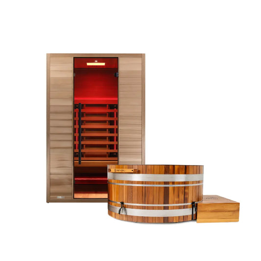 2 Person Nova & Glacier Solo Revel Saunas