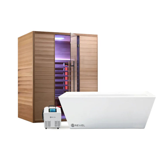 3 Person Nova & Edur Ice Bath Revel Saunas