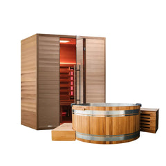 3 Person Nova & Glacier Duo Revel Saunas