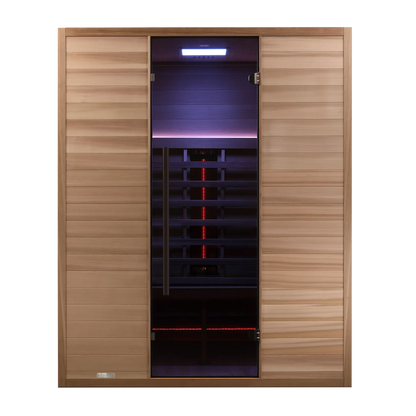 Revel Nova 3 Person Full Spectrum Infrared Cedar Sauna Revel Saunas