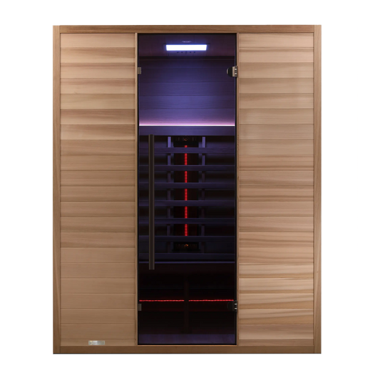 Revel Nova 3 Person Full Spectrum Infrared Cedar Sauna Revel Saunas