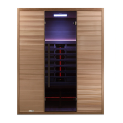 Revel Nova 3 Person Full Spectrum Infrared Cedar Sauna Revel Saunas