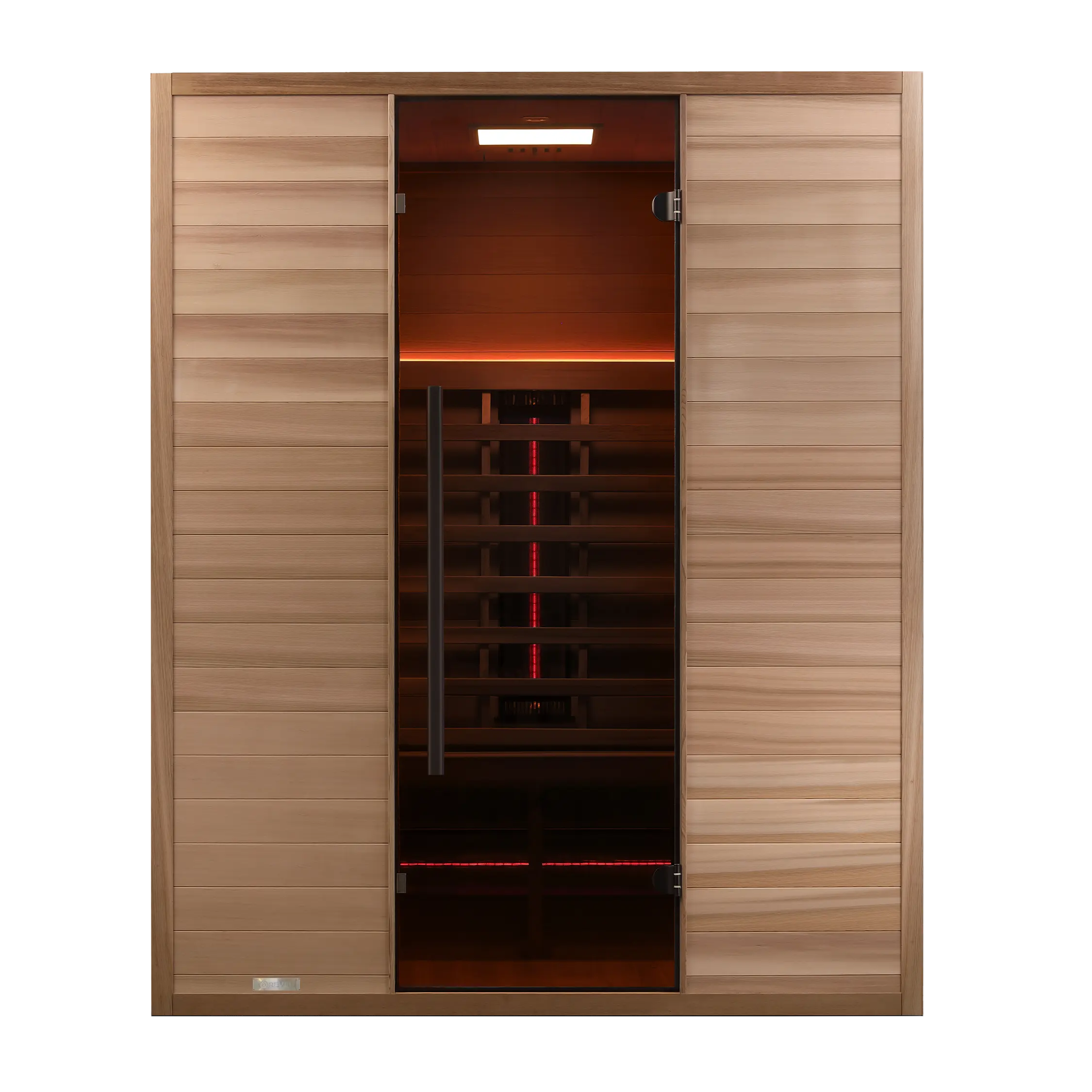 Revel Nova 3 Person Full Spectrum Infrared Cedar Sauna Revel Saunas