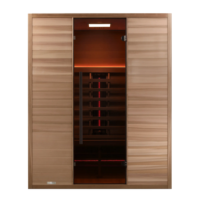Revel Nova 3 Person Full Spectrum Infrared Cedar Sauna Revel Saunas