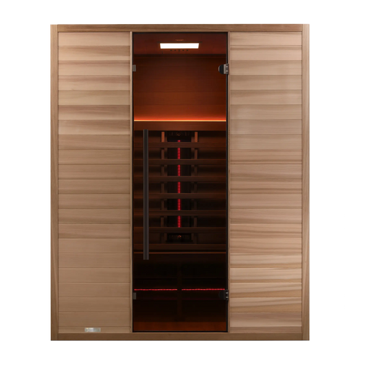 Revel Nova 3 Person Full Spectrum Infrared Cedar Sauna Revel Saunas