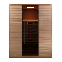 Revel Nova 3 Person Full Spectrum Infrared Cedar Sauna Revel Saunas