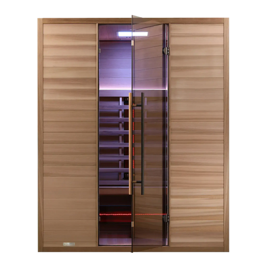 Revel Nova 3 Person Full Spectrum Infrared Cedar Sauna Revel Saunas