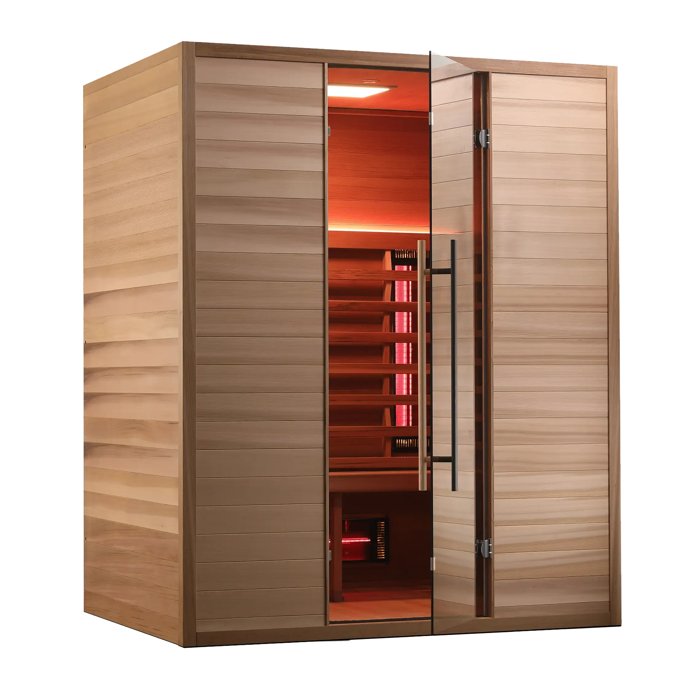 Revel Nova 3 Person Full Spectrum Infrared Cedar Sauna Revel Saunas