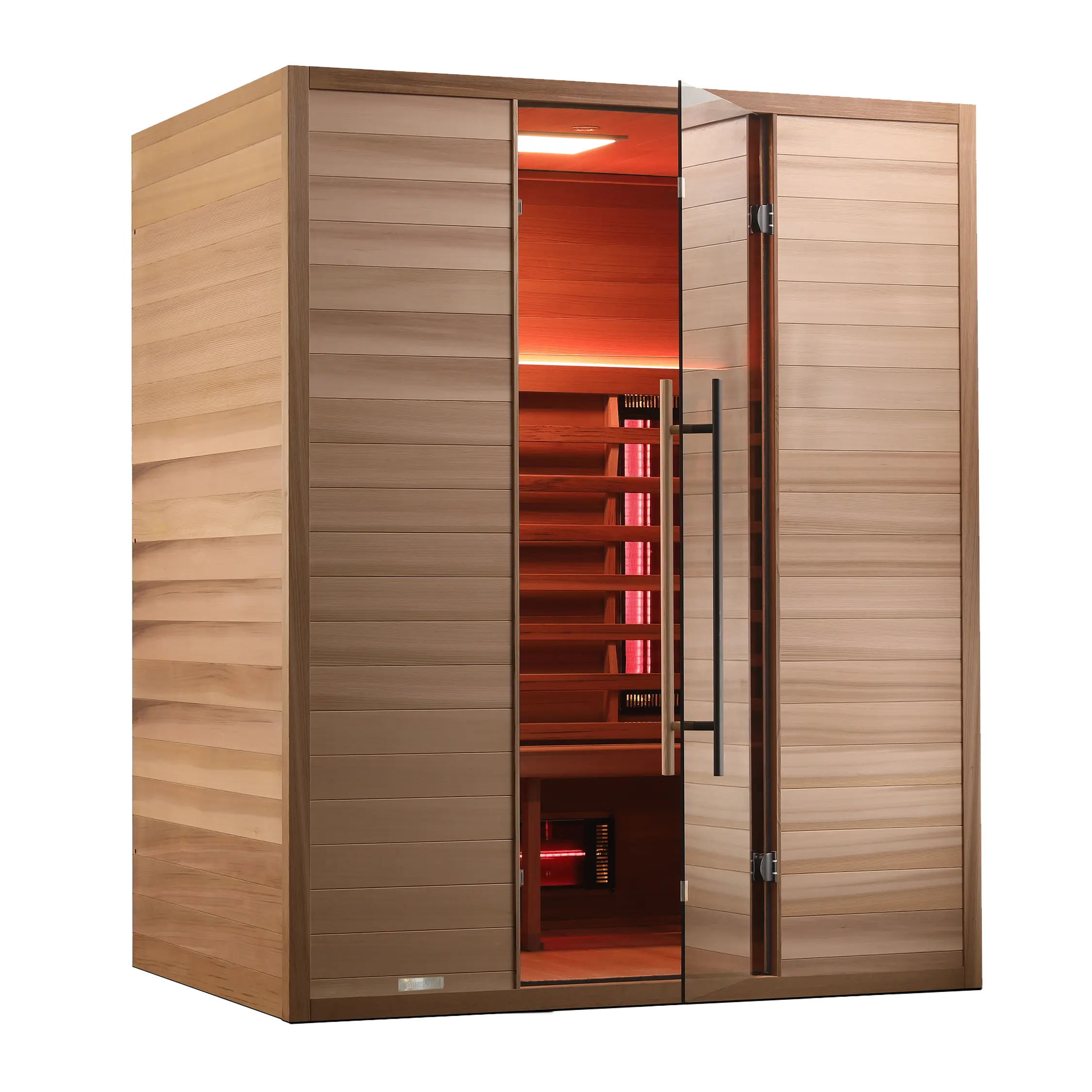 Revel Nova 3 Person Full Spectrum Infrared Cedar Sauna Revel Saunas