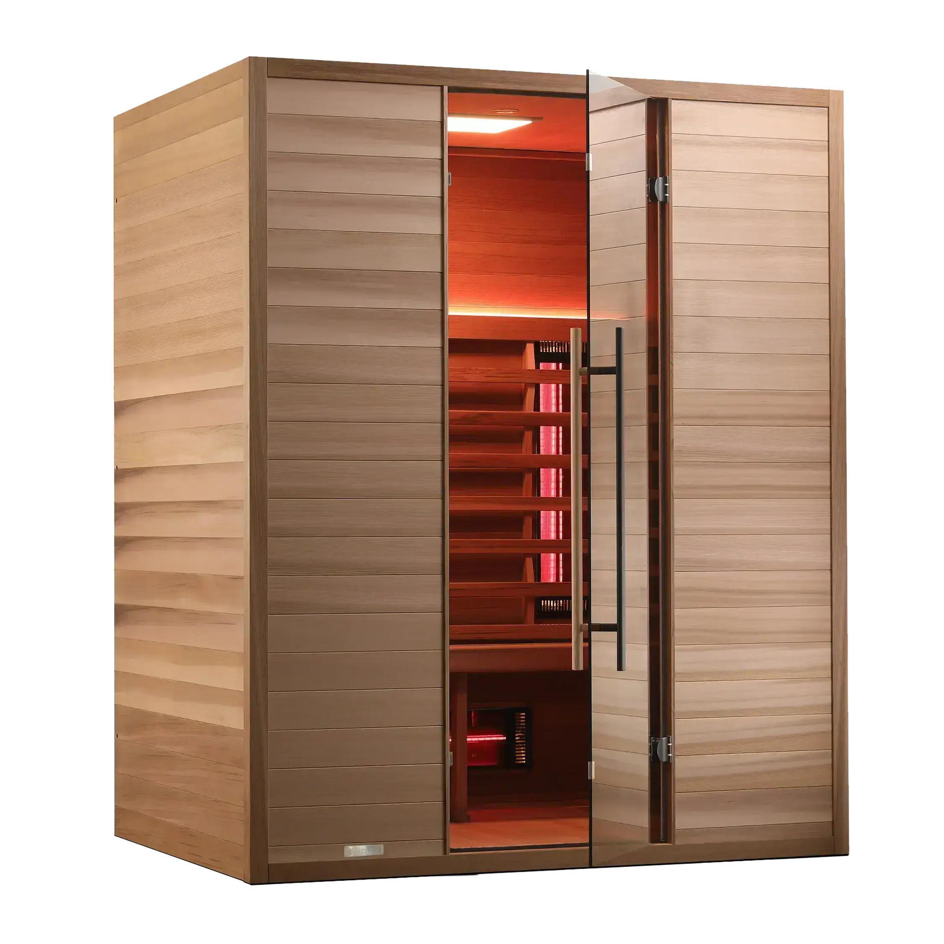 Revel Nova 3 Person Full Spectrum Infrared Cedar Sauna Revel Saunas