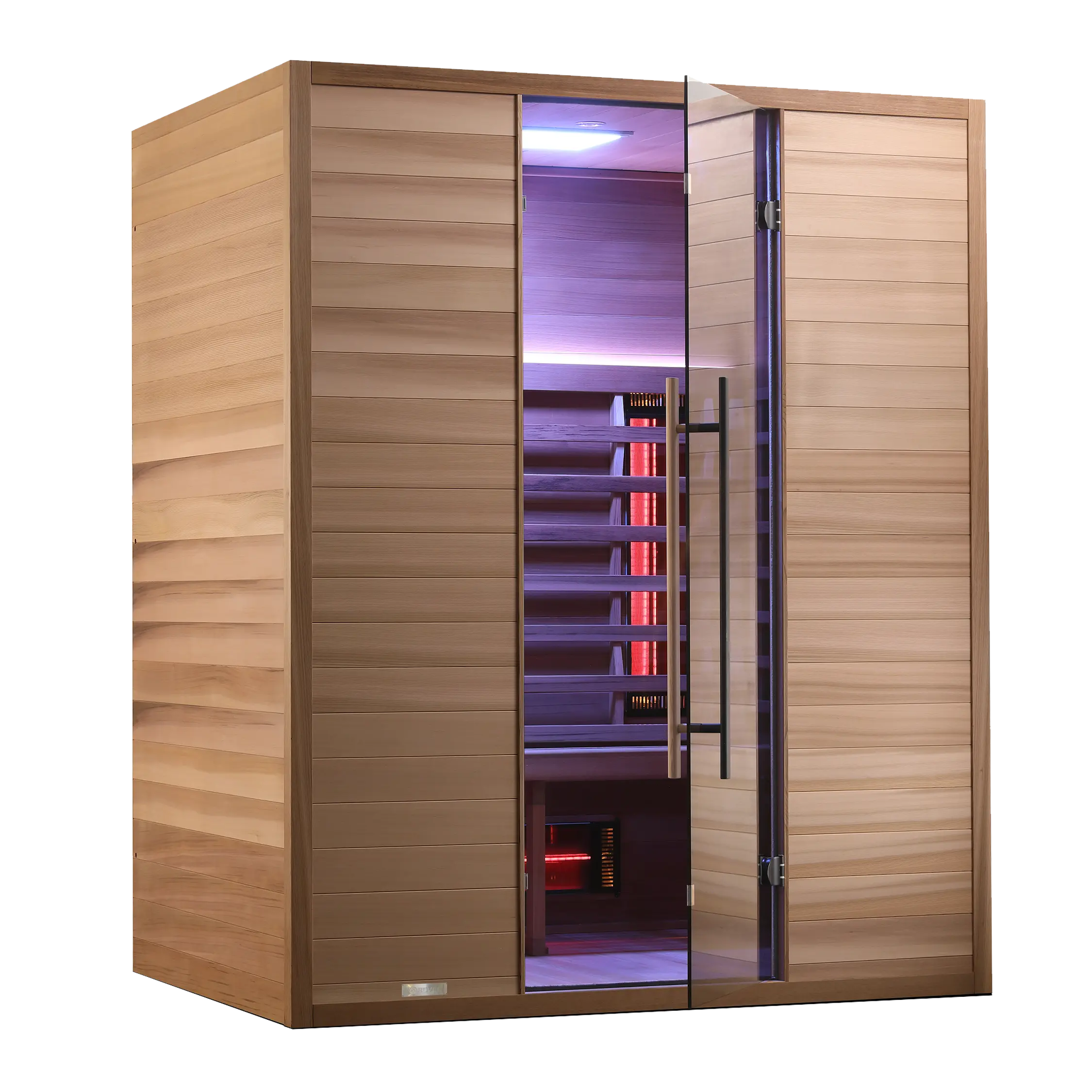 Revel Nova 3 Person Full Spectrum Infrared Cedar Sauna Revel Saunas