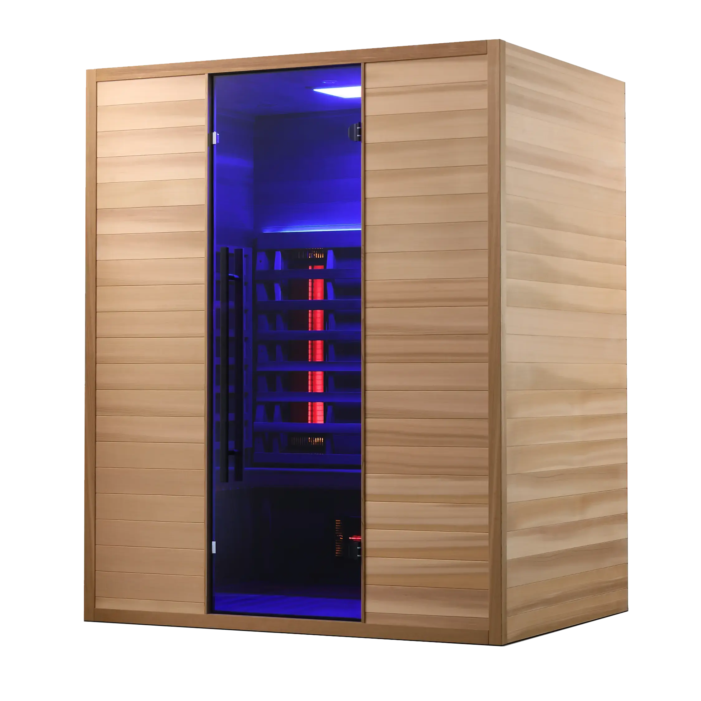 Revel Nova 3 Person Full Spectrum Infrared Cedar Sauna Revel Saunas