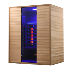 Revel Nova 3 Person Full Spectrum Infrared Cedar Sauna Revel Saunas