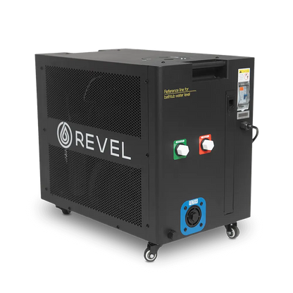 Revel Virta 4P Traditional Cabin with Glacier Duo Ice Bath and 1HP Chiller Revel Saunas