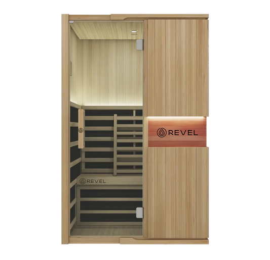 Revel Aura 2 Person Full Spectrum Infrared Sauna Revel Saunas