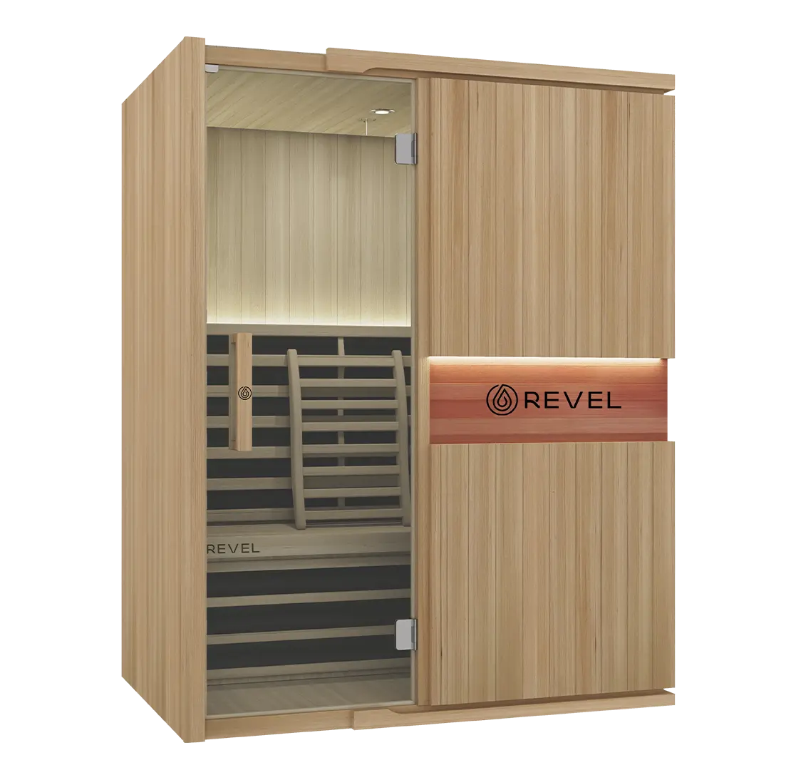 Revel Aura 3 Person Full Spectrum Infrared Sauna Revel Saunas