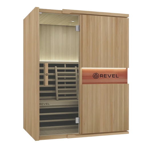 Revel Aura 3 Person Full Spectrum Infrared Sauna Revel Saunas