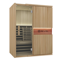 Revel Aura 3 Person Full Spectrum Infrared Sauna Revel Saunas