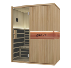 Revel Aura 3 Person Full Spectrum Infrared Sauna Revel Saunas