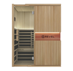 Revel Aura 3 Person Full Spectrum Infrared Sauna Revel Saunas