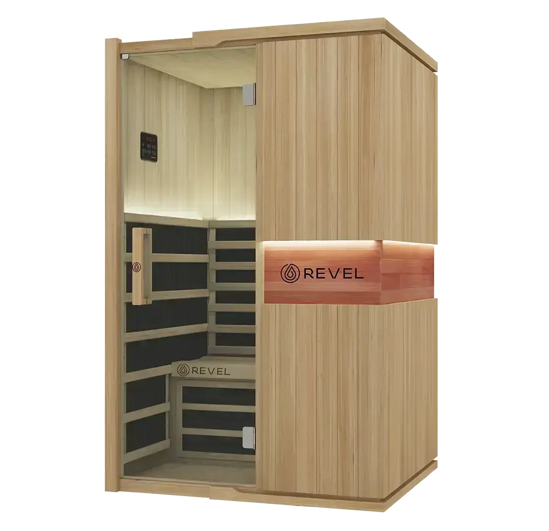 Revel Aura 2 Person Full Spectrum Infrared Sauna Revel Saunas