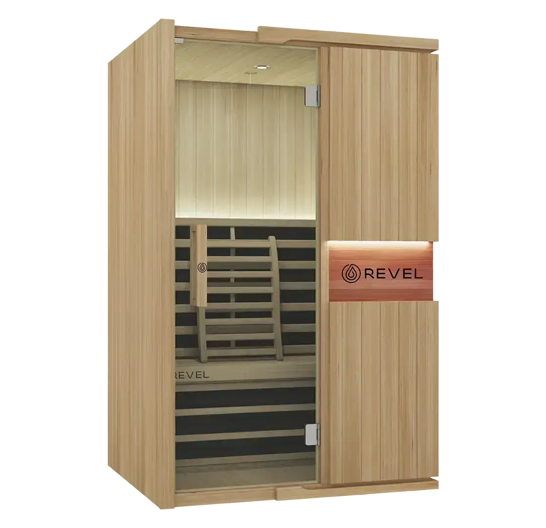 Revel Aura 2 Person Full Spectrum Infrared Sauna Revel Saunas