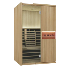 Revel Aura 2 Person Full Spectrum Infrared Sauna Revel Saunas