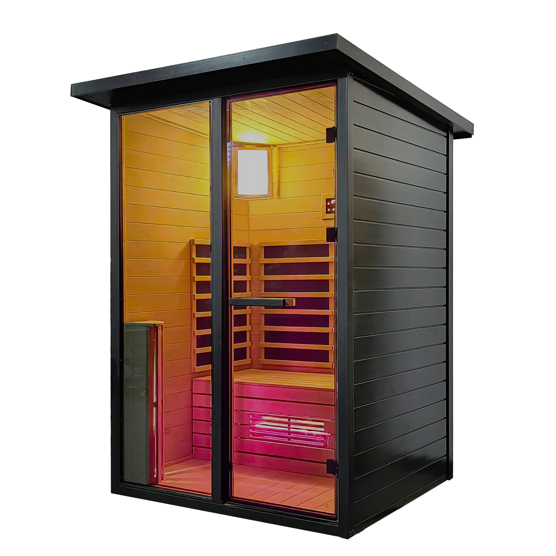 Revel Eclipse 2 Person Full Spectrum Infrared Cabin Revel Saunas