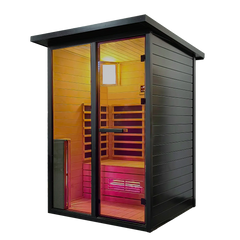 Revel Eclipse 2 Person Full Spectrum Infrared Cabin Revel Saunas