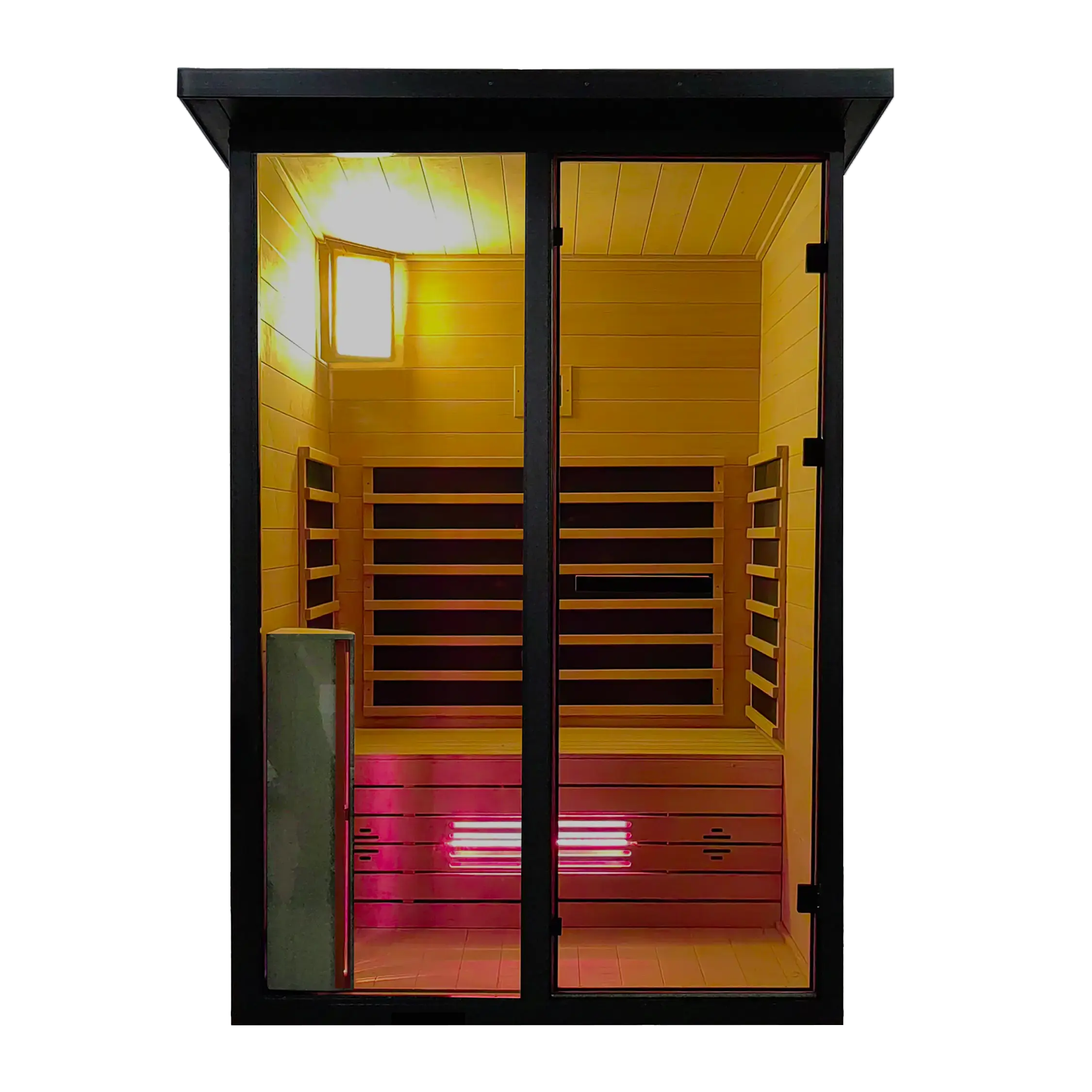 Revel Eclipse 2 Person Full Spectrum Infrared Cabin Revel Saunas