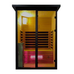 Revel Eclipse 2 Person Full Spectrum Infrared Cabin Revel Saunas