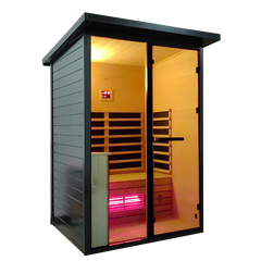 Revel Eclipse 2 Person Full Spectrum Infrared Cabin Revel Saunas