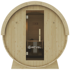 Revel Eden - 4 Person Traditional Barrel Sauna Revel Saunas