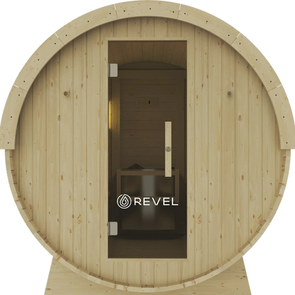 Revel Eden - 6 Person Traditional Barrel Sauna Revel Saunas