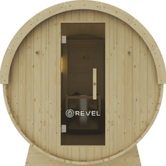 Revel Eden - 6 Person Traditional Barrel Sauna Revel Saunas