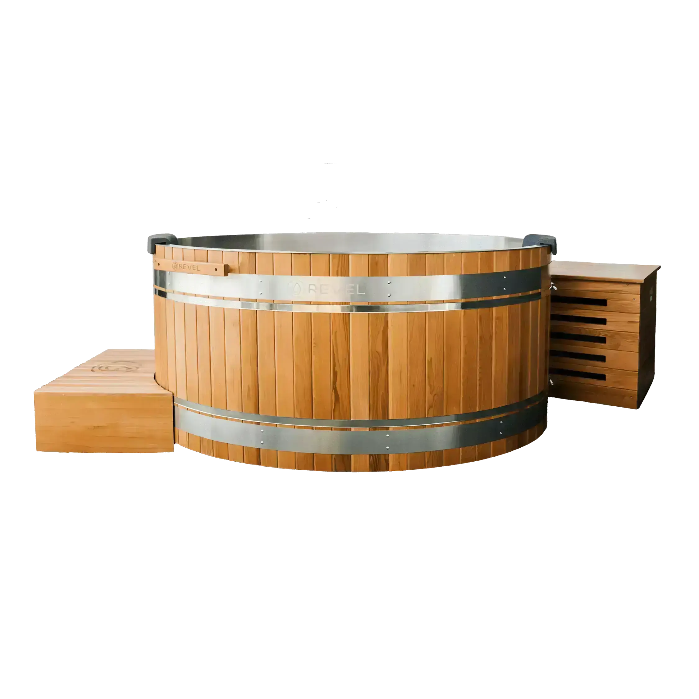 3 Person Aura & Glacier Duo Revel Saunas