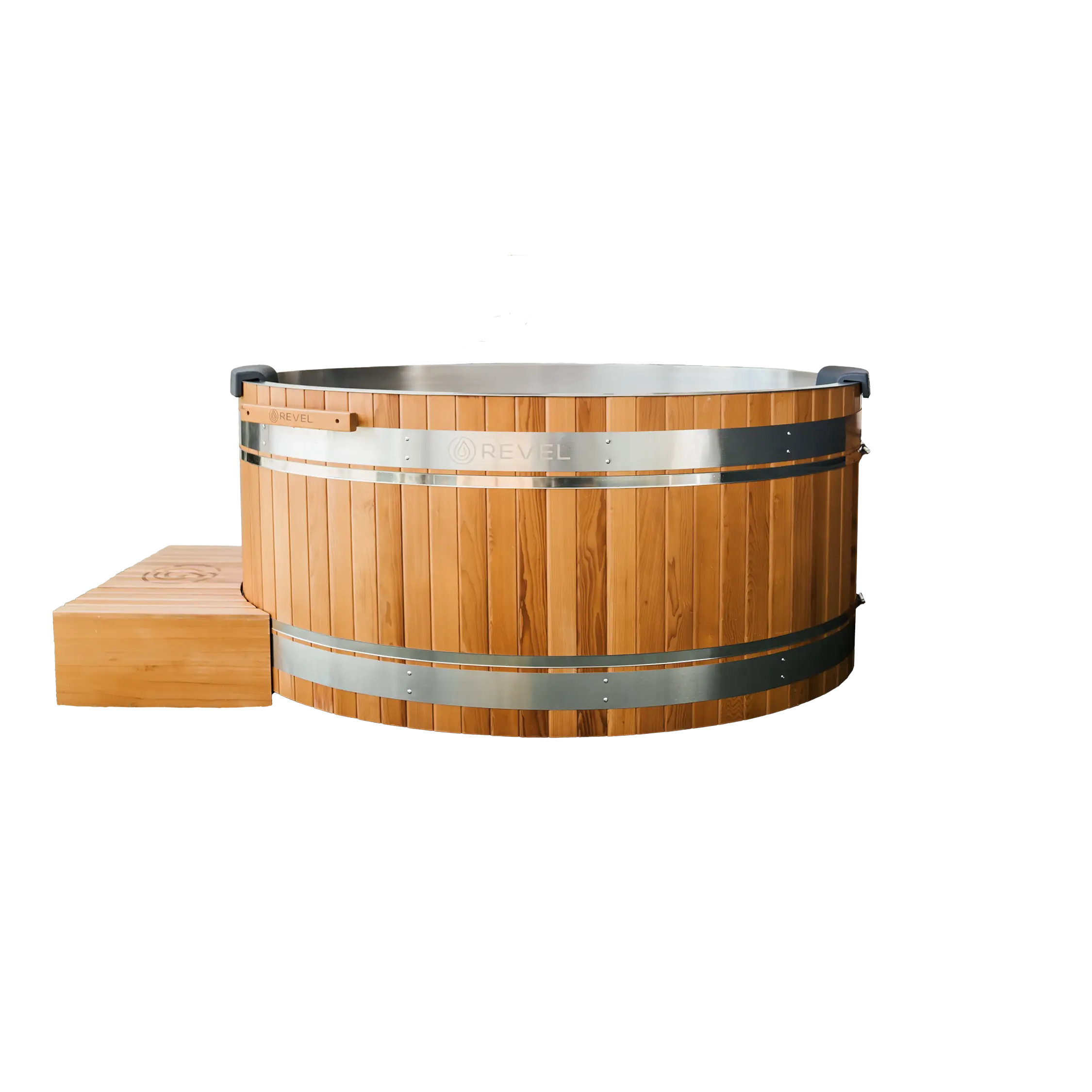 Revel Glacier Duo - Premium Cedar Ice Bath Revel Saunas