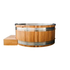 Revel Glacier Duo - Premium Cedar Ice Bath Revel Saunas