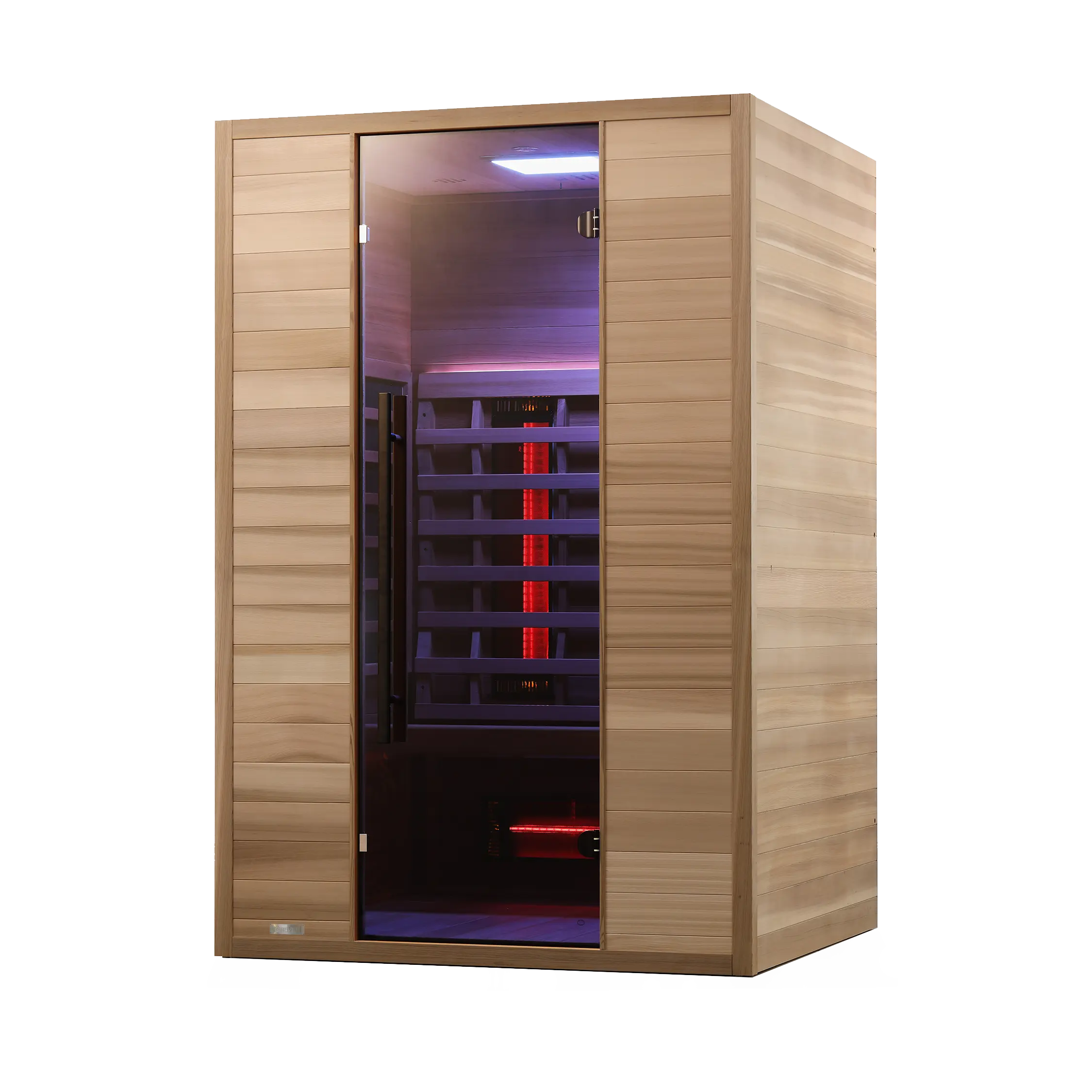 Revel Nova 2 Person Full Spectrum Infrared Cedar Sauna Revel Saunas