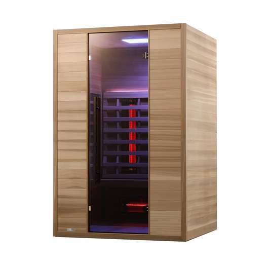 Revel Nova 2 Person Full Spectrum Infrared Cedar Sauna Revel Saunas