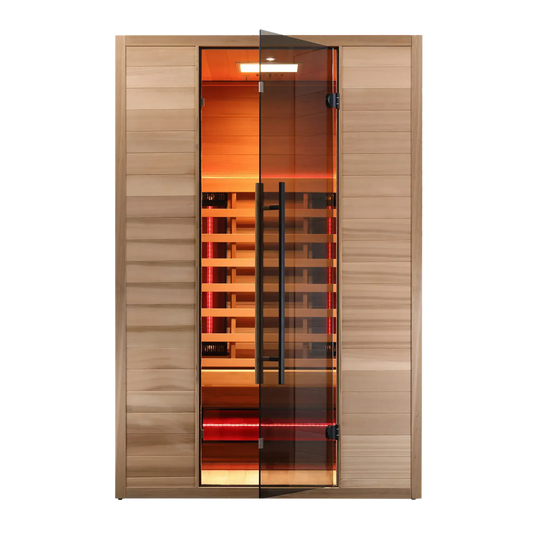 Revel Nova 2 Person Full Spectrum Infrared Cedar Sauna Revel Saunas