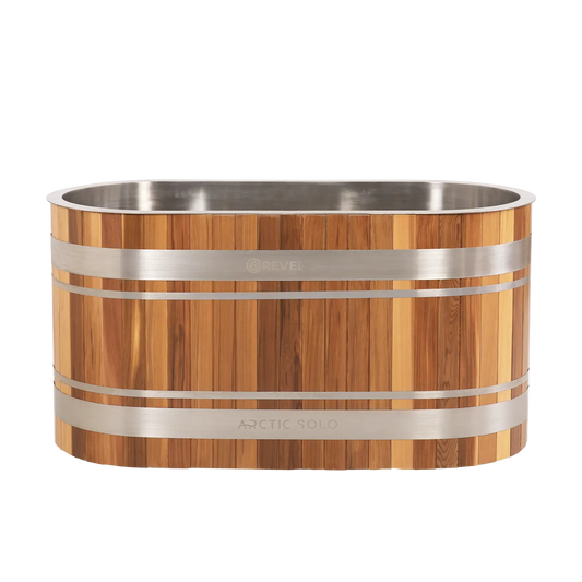 Revel Arctic Solo - Cedar Ice Bath Revel Saunas