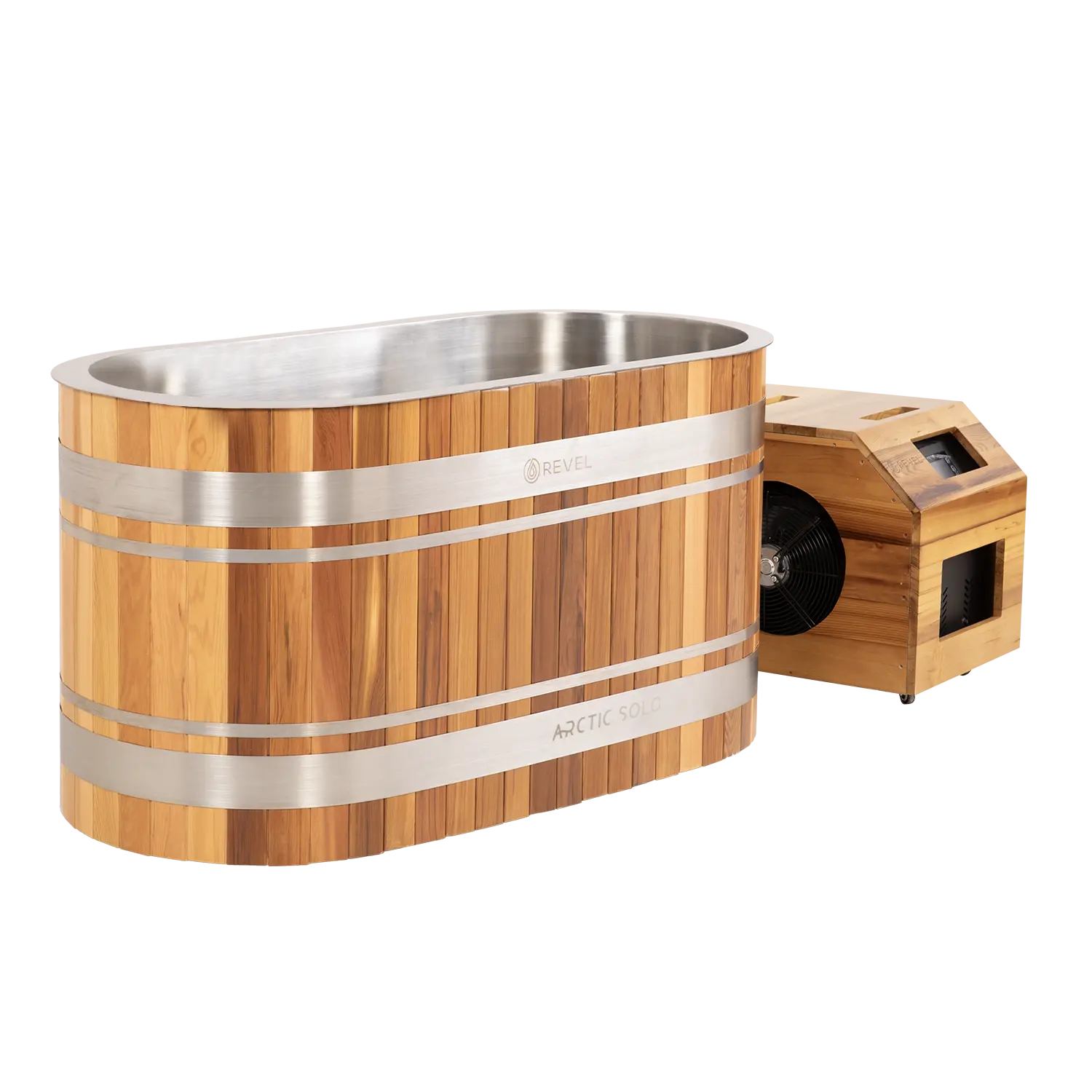 Revel Arctic Solo - Cedar Ice Bath Revel Saunas