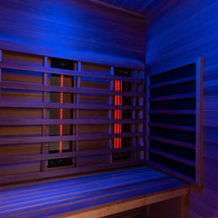 Revel Nova 3 Person Full Spectrum Infrared Cedar Sauna Revel Saunas